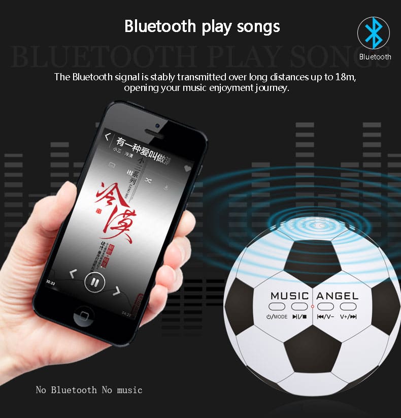 Mini altoparlante Bluetooth a sfera per PC o telefono cellulare