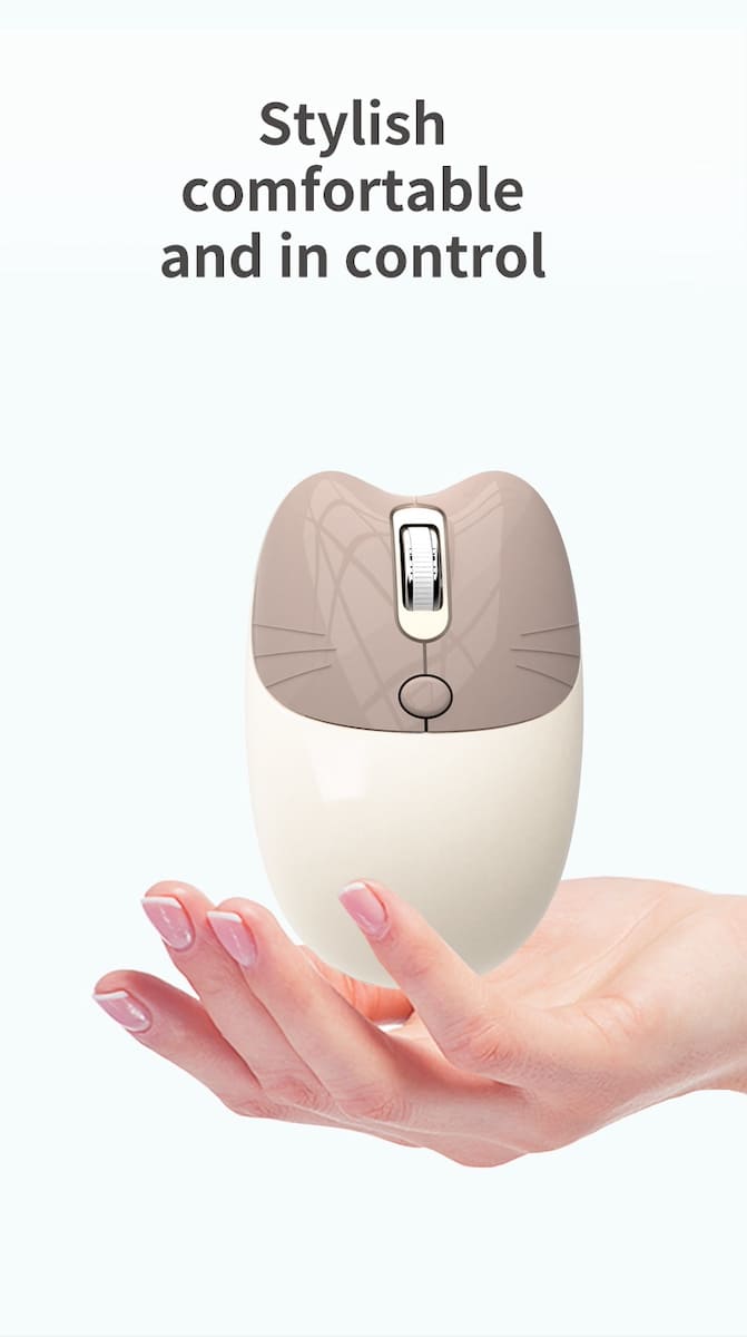 mouse wireless wifi elegante alla moda moderno