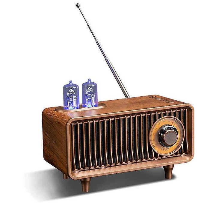 Radio bluetooth vintage in legno retrò