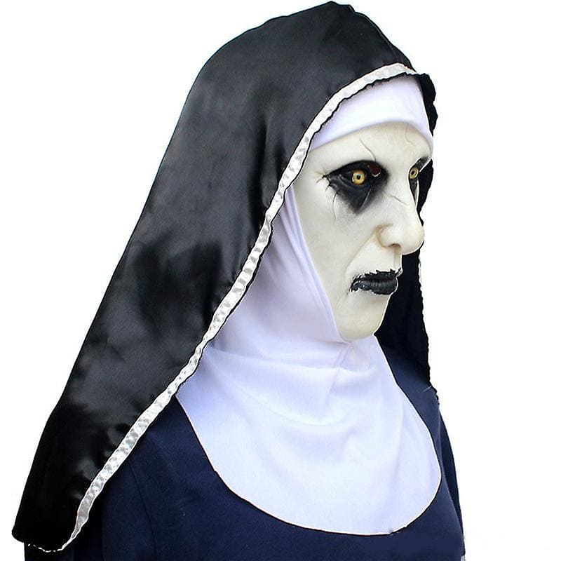 Suora horror spaventosa - Maschera di Halloween per (bambini) o adulti