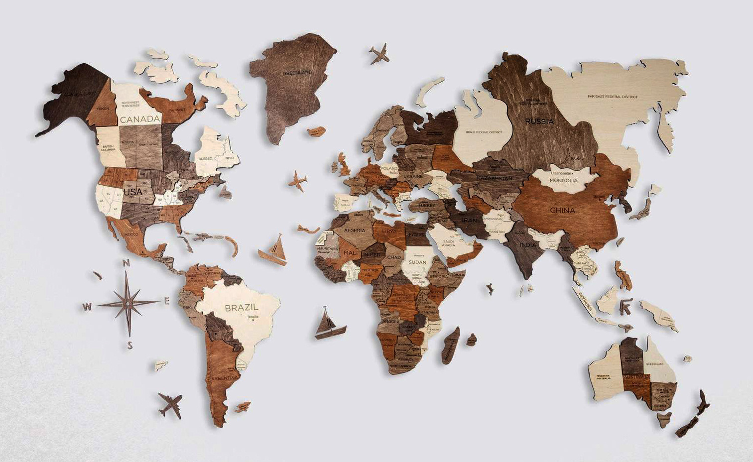 Mappa del Mondo Classica da Acquistare o Regalare