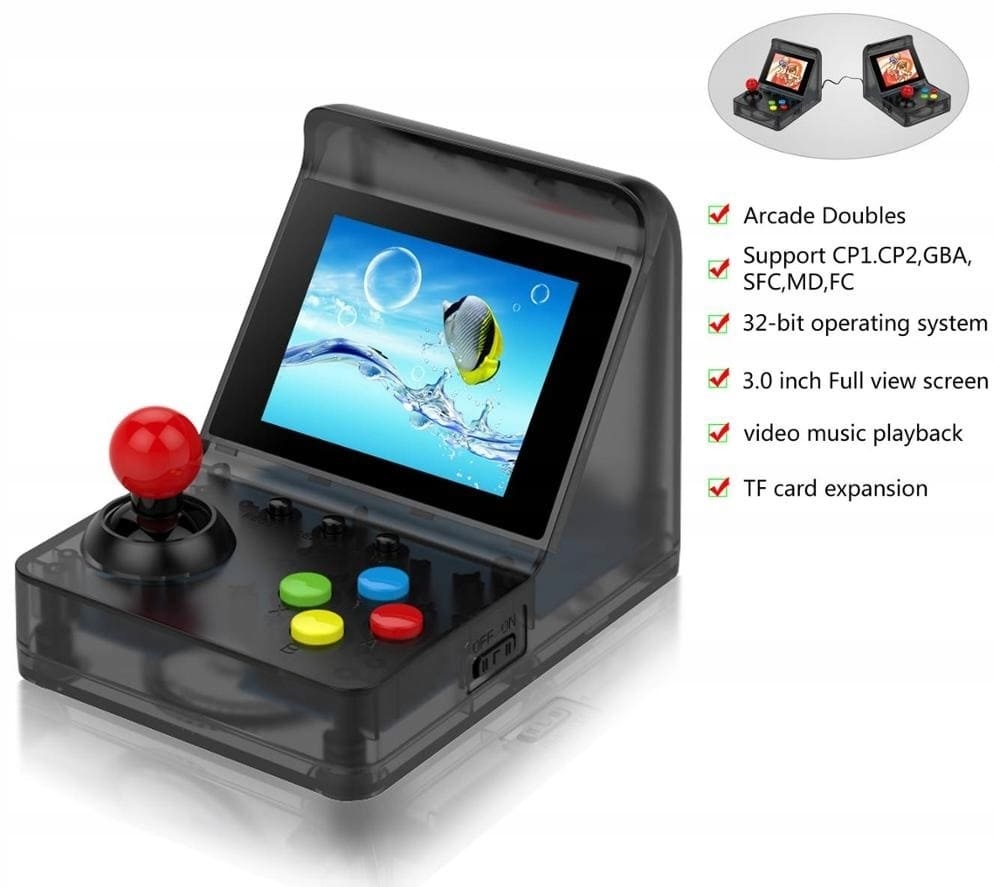 mini console di gioco retrò portatile videogioco portatile per bambini