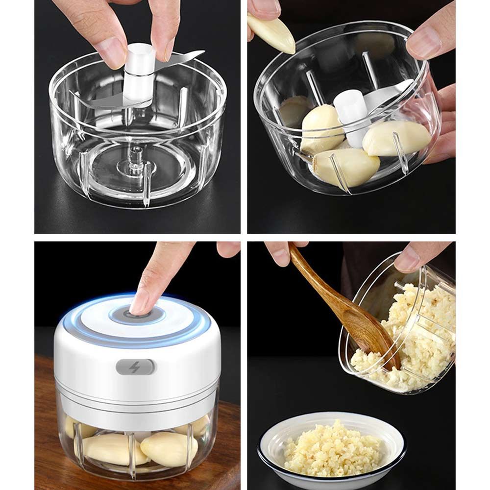 Mini impastatrice e affettatrice assistente multifunzione da cucina  portatile con batteria da 1200 mAh