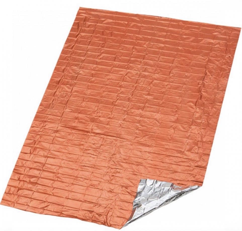 Foglio isotermico XL - la coperta termica di emergenza riflette fino al 90%  del calore